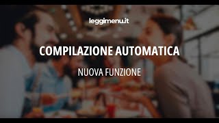 Tutorial  Compilazione Automatica tramite AI [upl. by Ycnan]