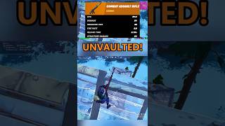 Fortnite Unvaulting The Combat Assault Rifle Is BROKEN fortnite gaming fortnitebattleroyale [upl. by Lirrad]