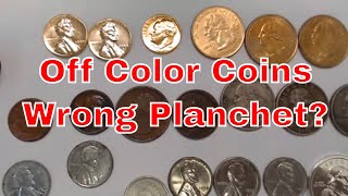 Off Color Coins Rare or On Wrong Planchet  Are They Rare And Valuable [upl. by Tresa]