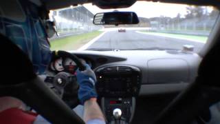 Monza  Porsche 996 Turbo vs Nissan GTR  061110 [upl. by Aisenat]