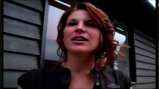 Delain Interview I Sonisphere 2010 [upl. by Llenhoj528]