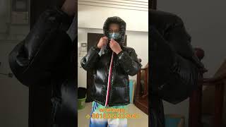 Moncler Montbeliard Short Down Jacket Review Short [upl. by Zonnya]