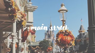 Halloween Time at Disneys Magic Kingdom • Enjoying Main Street Decorations • Sept 2024 [upl. by Gardal]