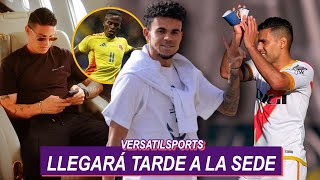 LLEGARÁ TARDE a la CONCENTRACIÓN  JAMES y LUIS DIAZ ESTAN en COLOMBIA  JHON ARIAS PIDE PERMISO [upl. by Ylekalb]