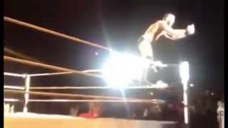 Randy Orton Attacked By Fan At WWE Show Cape Town SA [upl. by Ziegler265]