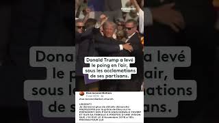 Zoerec ATTENTAT SUR LE DONALD TRUMP EN PENNSYLAVIE  LE SERVICE L’ANNONCE DEPUIS 2016 ET 2020 [upl. by Oona]