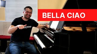 Bella Ciao  Tutorial e Spartito Pianoforte [upl. by Oconnor527]