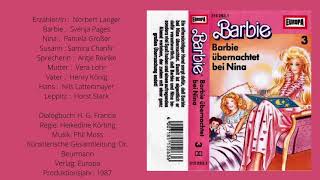 Barbie Hörspiel Europa  Folge 3  Barbie übernachtet bei Nina [upl. by Hsirehc]