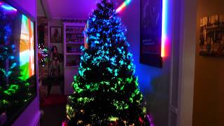 EPIC RGB Fiber Optic Christmas Tree The Northern Lights Christmas Tree [upl. by Davies]