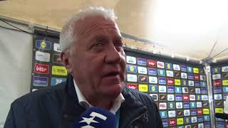 Patrick Lefevere  interview à larrivée  Tour des Flandres  Ronde van Vlaanderen 2018 [upl. by Yreffeg]