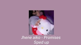 Jhene aiko  Promises Sped up [upl. by Irrot834]