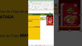 Insérer plusieurs images dans une seule cellule excel astuceexcel exceltutorial excelshorts [upl. by Tiat584]