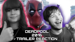 DEADPOOL 1 TRAILER REACTION [upl. by Aihsercal]