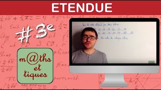 Calculer une étendue  Troisième [upl. by Dolora]