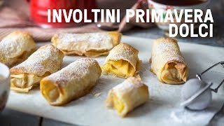 Involtini di pasta fillo alle mele [upl. by Sert]