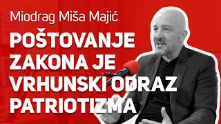 Poštovanje zakona je vrhunski odraz patriotizma   Miodrag Miša Majić   JPJ 138 [upl. by Namqul]