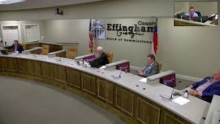 Effingham County Planning Board Meeting August 13th 2024 [upl. by Haldan427]