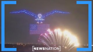 More cities switching to July 4 drone shows over fireworks  NewsNation Live [upl. by Retsbew376]