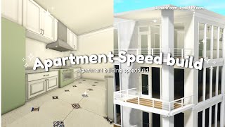 𐙚100k Apartment Complex layout speedbuild⋆·Bloxburg Rp𐙚 [upl. by Schlicher]