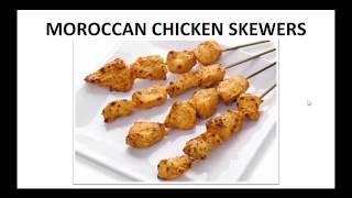 Paleo Diet Recipes  Moroccan Chicken Skewers By A Former Diabetic [upl. by Florian]