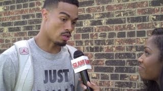 Nike Chi League Mustapha Farrakhan Interview [upl. by Spada]