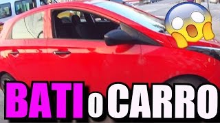 BATI O CARRO amp PEGADINHA DEU RUIM [upl. by Eellek]