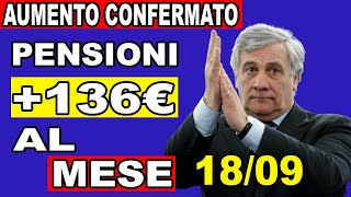 PENSIONI IMPORTANTE❗️AUMENTO fino a 136 EURO al mese DA RICHIEDERE SUBITO 👉 MAGGIORAZIONI SOCIALI [upl. by Hebrew730]