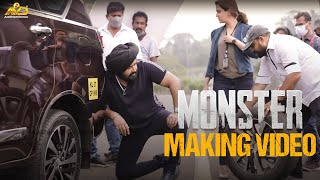 Monster Making Video  Mohanlal  Vysakh  Uday Krishna  Antony Perumbavoor  Aashirvad Cinemas [upl. by Yellas]