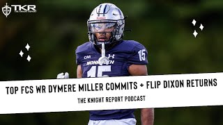 Top FCS WR Dymere Miller commits Flip Dixon set to return  Rutgers Scarlet Knights Football [upl. by Eimmak]