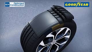 Goodyear Eagle F1 Asymmetric 3 SUV – Optimized Construction [upl. by Alolomo]