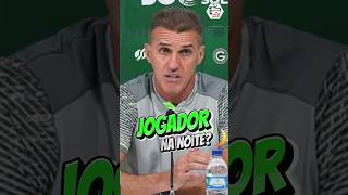 JOGADOR na NOITE TÁ FORA Vagner Mancini téc do Goiás dá o recado [upl. by Eivets]