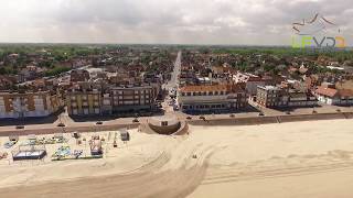 Bray Dunes vue du drone dans le Nord [upl. by Phillips]