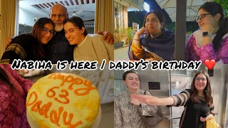 NABIHA KARACHI SE AAGAYI ❤️  DADDYS BIRTHDAY  FIRST SEHRI OUTSIDE  RAMADAN VLOGS [upl. by Oisor]