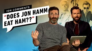 Good Omens Cast Respond to IGN Comments [upl. by Anytsirk434]