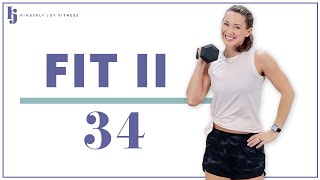 Lean Body Strong Workout  35 Minute  FIT II Day 34 [upl. by Gore651]