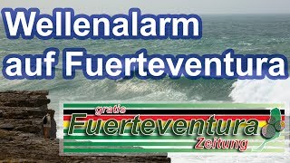 Wellenalarm auf Fuerteventura  La Pared [upl. by Debor]