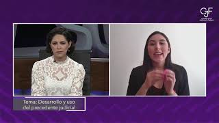 Desarrollo y uso del precedente judicial [upl. by Semaj571]