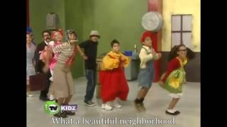 El Chavo Que Bonita Vecindad English Subbed [upl. by Annissa]