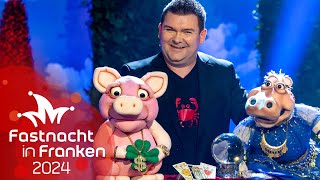 Sebastian Reich PigNic und Amanda Deutschrap  Fastnacht in Franken 2024  BR Kabarett amp Comedy [upl. by Avik]