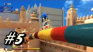 Lets Play Sonic Unleashed PS3  Walkthrough Part 5 [upl. by Oknuj]