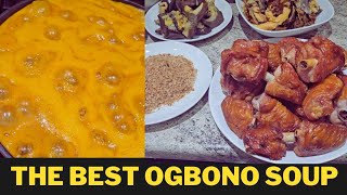 HOW I MAKE YUMMY OGBONO SOUP in 30 minutes [upl. by Gassman285]