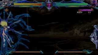 blazblue chrono phantasma unlimited mu12 combo [upl. by Michaeline]