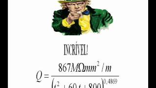 A RESISTIVIDADE ELÉTRICA DA ÁGUA ENCANADA É EQUAÇÃO BRASILEIRA [upl. by Ronal]