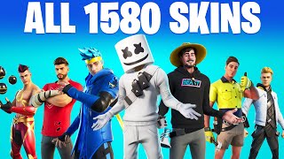 Fortnite ALL SKINS All 24 Season [upl. by Melesa]