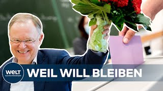 WAHL IN NIEDERSACHSEN SPD und CDU in Führung – 40 Prozent der Wähler aber noch unentschlossen [upl. by Leiad]