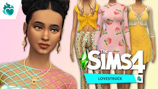 EVERY NEW CAS ITEM 💋💖  Sims 4 Lovestruck Create A Sim [upl. by Alyehs]