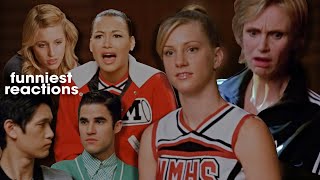 glee performances ▶︎ my favorite reactions [upl. by Yssenhguahs]