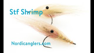 Fly tying quotSTF shrimpquot Saltwater fly Stepbystep tutorial [upl. by Ynaitirb]