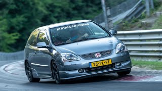 Honda Civic Type R EP3 by AutoTopNL  Nürburgring POV [upl. by Hazard457]