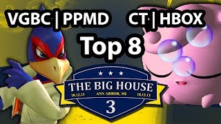 The Big House 3  PPMD Falco Vs Hungrybox Jigglypuff  Losers Finals  SSBM [upl. by Airolg]